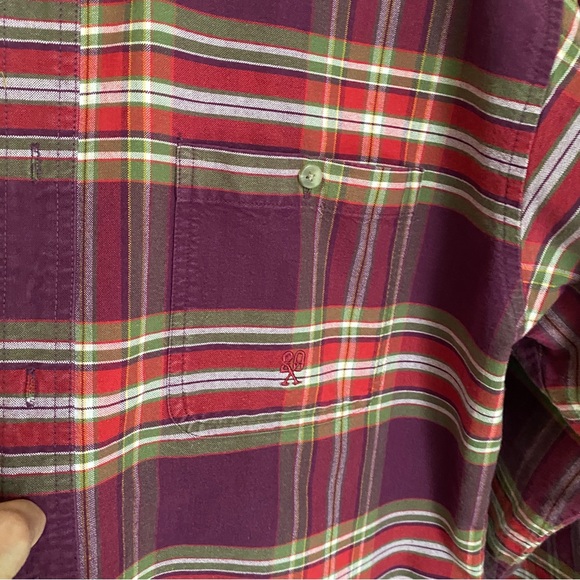 Twenty X by Wrangler Men’s Purple and Red Plaid Long Sleeve | No size see photos - Picture 11 of 16